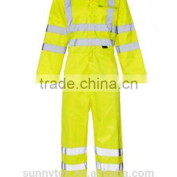 Mechanic Adults Breathable Cotton Coverall With Reflective Tape photo-6