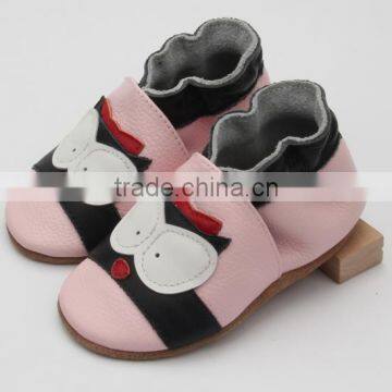 Wholesale 2014 Shenzhen Factory Soft Sole Leather Baby Shoes photo-2