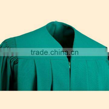 Premium Green Masters Graduation Gown photo-4