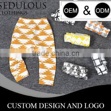 Wholesale baby harem pants with private label and custom design