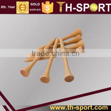 High Quality Printed logo Wooden Golf Tees