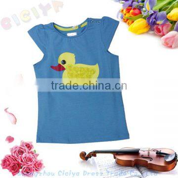 Cute summer cotton baby t-shirt/girl tshirt