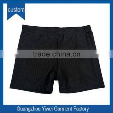 High quality pure color swimming trunks for men