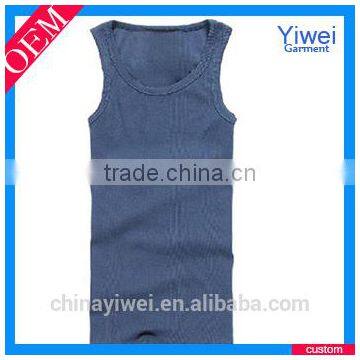 custom mens plain gym vest