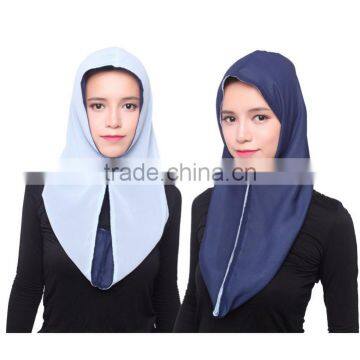 Middle East Women Both Sides of the Head Scarf Cape Head and Back Hat photo-2