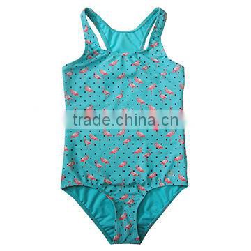 Kids Swimsuit Swimwear One Piece cut bow