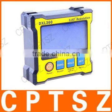 High Accuracy Digital Protractor / Level Bar / Angle Ruler DXL360, Dual Axis Level Box DXL360 photo-3