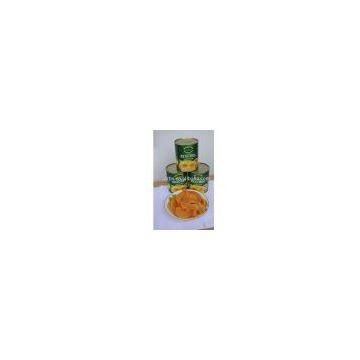 Canned yellow peach slices in syrup w/ competitive price