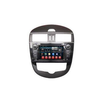 Заводской DVD- навигационная система Nissan Tiida для автомобиля с Android- мультимедийным радио, GPS, TV и Bluetooth