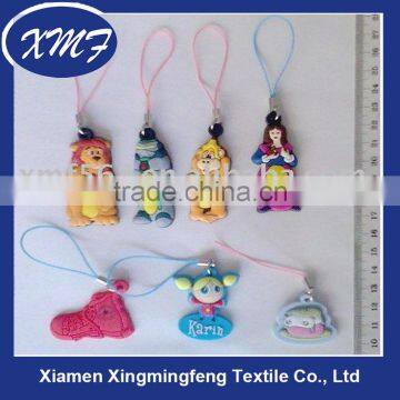 plastic toy gift for phone decoration ,key chains