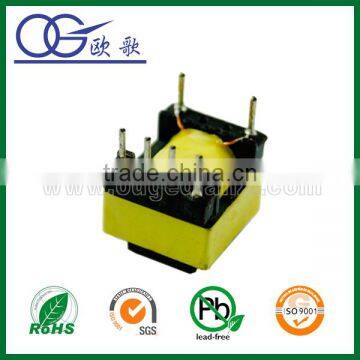 EE10 horizontal transformer pin 4+4,24V 12V 5V 240 volt 12 volt transformer