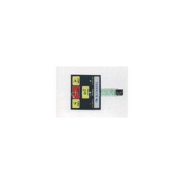 Waterproof backlit Membrane Switch Touch Panel For Control Board