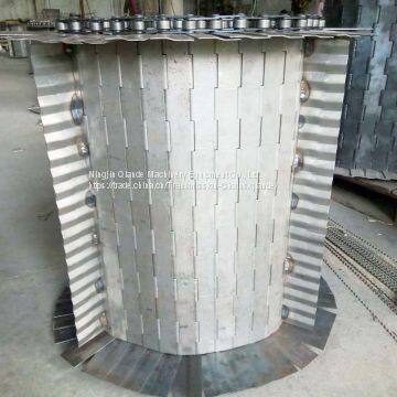 Baffle Type Stainless Steel Conveying Chain Plate
