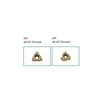 60° API Threading Inserts for OIL