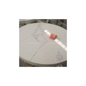 Cararra Marble Veined Quartz Countertop