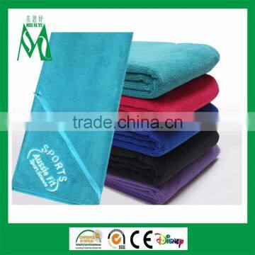 China supplier towel 100% cotton 16*26 for sport customized logo