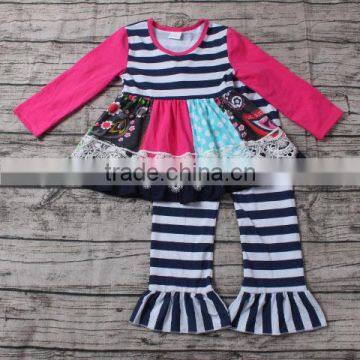 New Girls Baby Clothing Set Children 2 PCS Suits Kids Outfits Autumn Winter Clothes Wear Costumes Baby Girls Sets