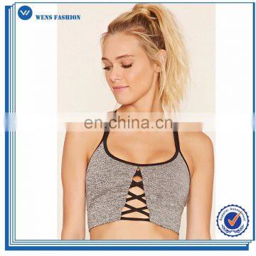 Fashion Hot Yoga Wear Ladies Seamless Bra Tops Sexy Sport Bra