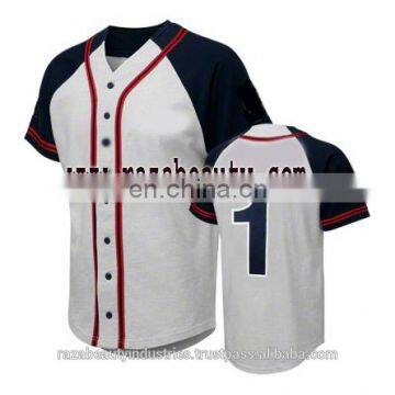 2017 Men Custom Design Baseball Jersey / new design sublimation baseball jerseys top for team