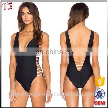 Custom made clothing manufacturer one piece swimwear 2016