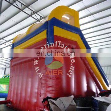 Most Popular Child and Adult Sport Games Inflatable Slide Cheap Double Lane Water Slide Inflatable for Sale photo-4