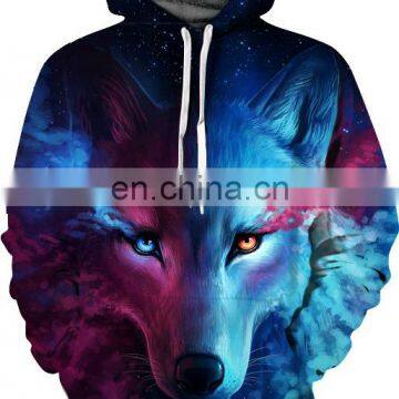Wolf 3D Hoodie Printed, Sleeve Pullover Hoodie, Sports Hooded Sweatshirt for Women/Men photo-2