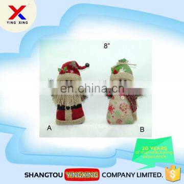 High quality kids cute stuff snowman small plush toy