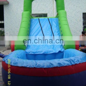 TOP inflatable water slide,inflatable slip slide with pool