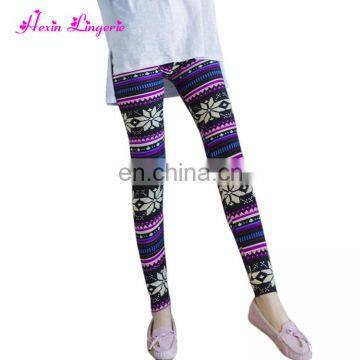 Factory Price Tight Slimming Stretch Double Brushed Custom Print Leggings