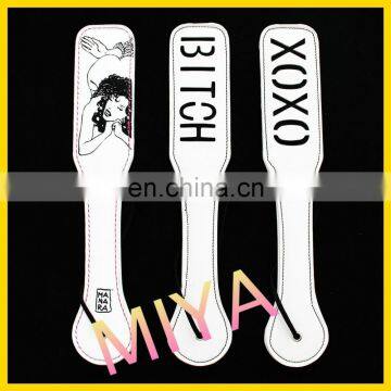 Novelty XOXO BITCH SLAVE Pattern Spanking Paddle, Sex Toy Dick