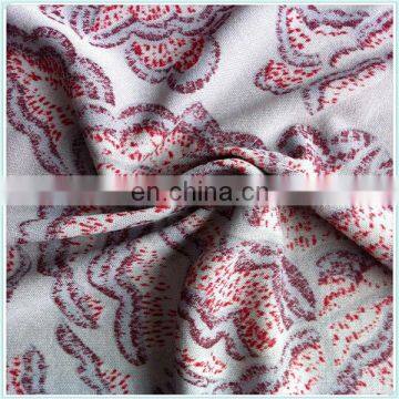 100%silk fabric high twist fabric silk jersey fabric with printed style