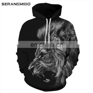 wholesale 100% polyester raglan sleeves women 3d print hoodies