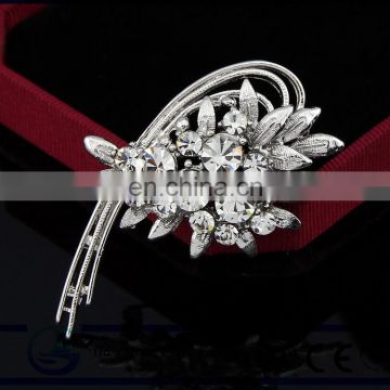 Sweet gift wedding party wedding bouquets of rhinestone crystal brooch pin