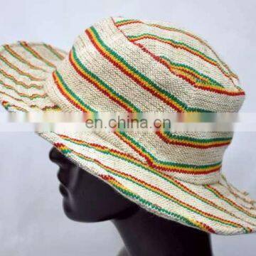 Rasta safari hat