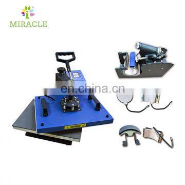 2016 Hot Sale 4 in 1 Cheap Used T shirt Sublimation Heat Press Machine