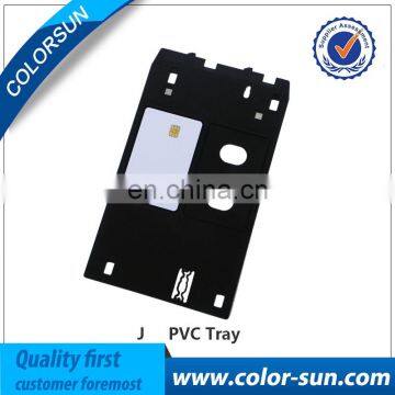 Manufacture Wholesale pvc id card tray for canon J printer