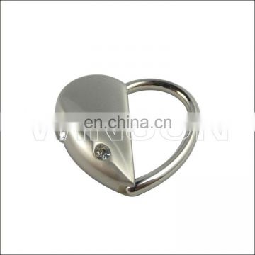 heart shape zinc alloy nameplate