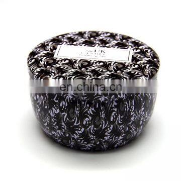 Factory Hot Sales Round Metal Travel Empty Decorative Candle Tins photo-2