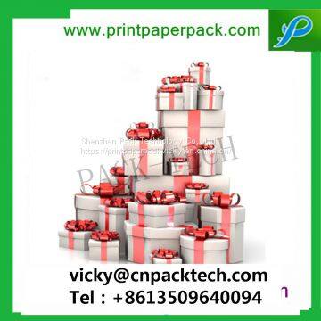 Bespoke Ribbon Shinny Garment Gift Packing Boxes Wedding Cake Box Gift Candy Packaging Box photo-2