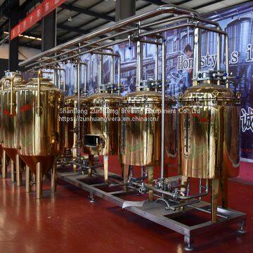 300L/ 2BBL Titanium Plating Stainless Steel Beer Fermentation Tank Beer Fermenter