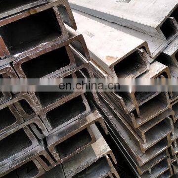 JIS SS400 Building Materials Hot Dipped Galvanized U Channel Steel