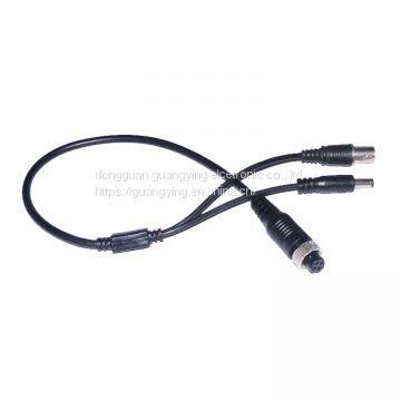 M12 Aviation Male Plug Transfer Cable