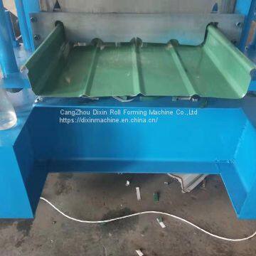High Quality Jch Standing Seam Steel Structure Metal Sheet Making Machine photo-3