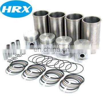 Excavator engine parts cylinder liner kit for 4LE1 1-87813766-1 1878137661