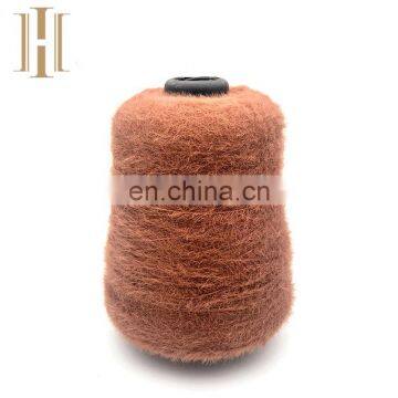 Hot Sal 100% Nylon 13NM Feather Cone Yarn for Knitting and Weaving photo-6