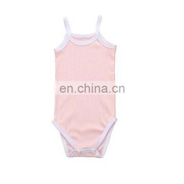 Ribbed Blank Baby Onesie Clothes Romper Bodysuit photo-3