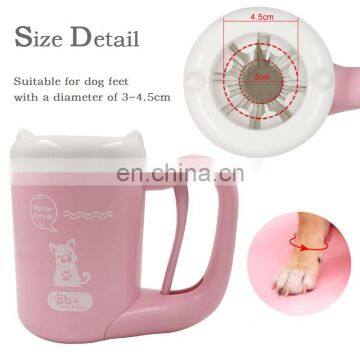 Wholesale Factory Manufacturer Paw Cleaner Self Cleaning Wash Washer Bottle Pet Dog Foot Feet Brush Cup photo-6