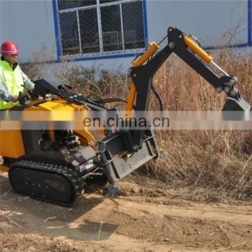 Mini skid steer backhoe digger for sale