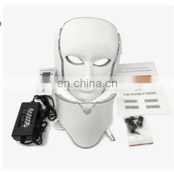 new 7 color photon led face mask for skin care