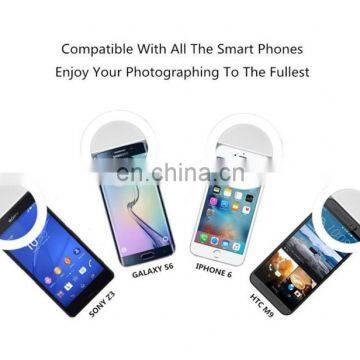 2020 Newest Clip on 36 Led RK12 Beauty LED Flash Selfie Fill Ring Light for All Mobile Phones Anillo de Luz Led Para Selfie photo-5